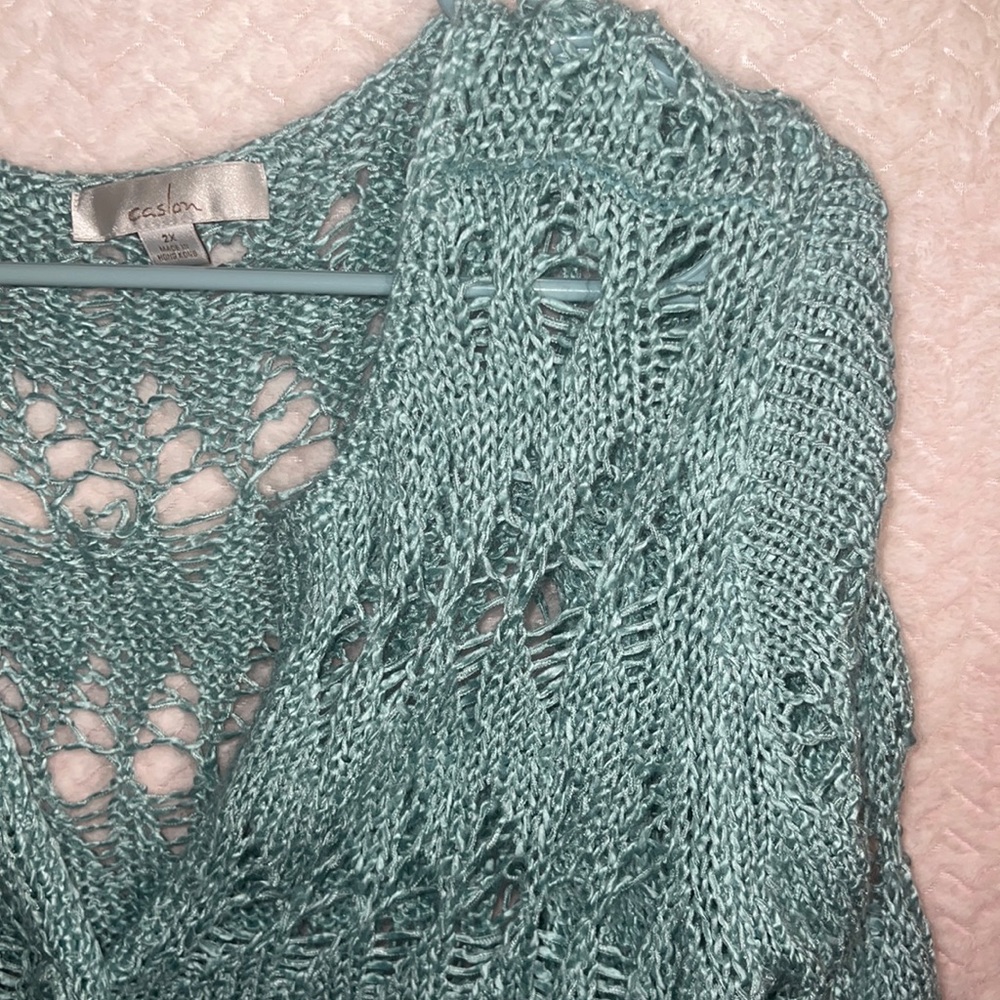 very light cardigan with button